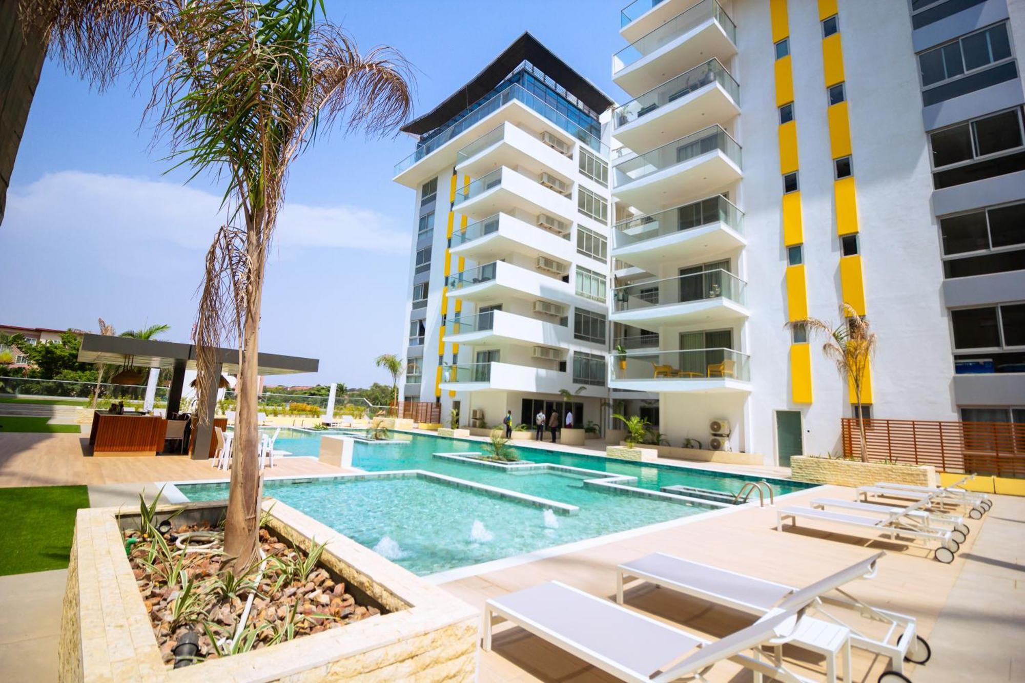 אקרה The Pavilion 1Bdr Luxury Apt מראה חיצוני תמונה